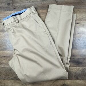 Brooks‎ Brothers Mens Light Weight Advantage Chino Slim Pants Khaki W38 L30